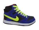 Tênis Nike SB Dunk Cano Alto Azul Preto e VerdeLimão MOD: 10